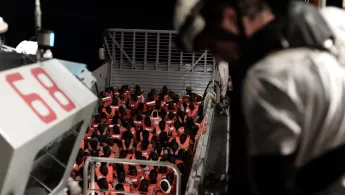 The 629 people currently onboard Aquarius were rescued during night of Saturday to Sunday, when Aquarius carried out six rescue and transfer operations in the span of nine hours – all under instruction from the Italian Maritime Rescue Coordination (IMRCC). The rescue of 2 rubber boats turned critical when one boat broke apart in the darkness, leaving over 40 people in the water.