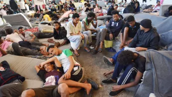 Flüchtlinge Migranten Internierungslager Libyen