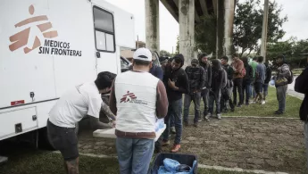 Migranten Geflüchtete Flucht Südamerika Mexiko