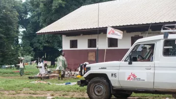 Krankenhaus Bossangoa Zentralafrikanische Republik