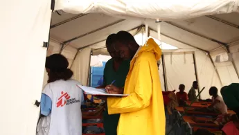 Ärzte ohne Grenzen Demokratische Republik Kongo Kinshasa Choleria-Epidemie Hilfe ausgeweitet