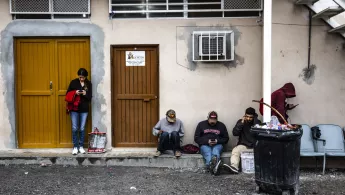 Migranten und Asylsuchende in mexikanischen Grenzstädten