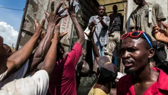 Hurrikan in Haiti, Ausgabe Trinkwasser 