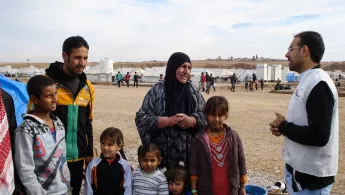 Irak Mossul Flüchtlinge Lager psychologische Hilfe