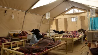 Ärzte ohne Grenzen Jemen Cholera Ausbruch alarmierend außer Kontrolle