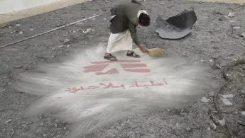 Ärzte ohne Grenzen Jemen Hajdan Luftangriffe Krankenhaus Wiederaurfnahme