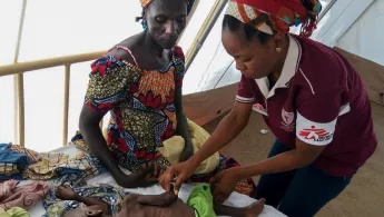 Nigeria Borno Pulka Vertriebene