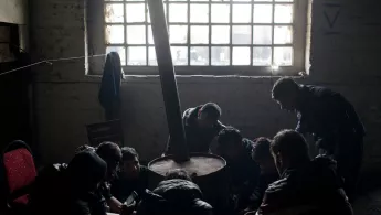 Serbien Belgrad Flüchtlinge im Winter 2017