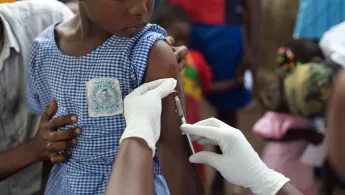Measles Vaccination Conakry, Guinea