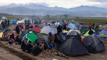 Griechenland Idomeni Lager Flüchtlinge