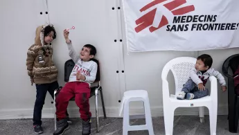 Griechenland Samos Flüchtlinge