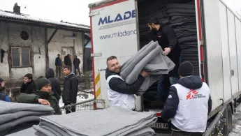 Ärzte ohne Grenzen Hilfe Flüchtlinge Belgrad Serbien