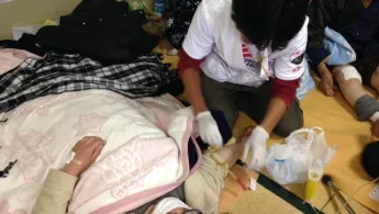 ERdbeben Japan Hilfe Ärzte ohne Grenzen