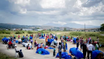 Katsikas refugees camp