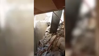 Per Handy gefilmt: Zerstörtes Krankenhaus in Ost-Ghuta