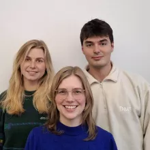 Eva Koddenbrock, Amelie Drexler und Alessio Straub Eva Koddenbrock, Amelie Drexler und Alessio Straub