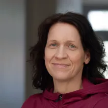 Unsere Pressereferentin Heike Dierbach