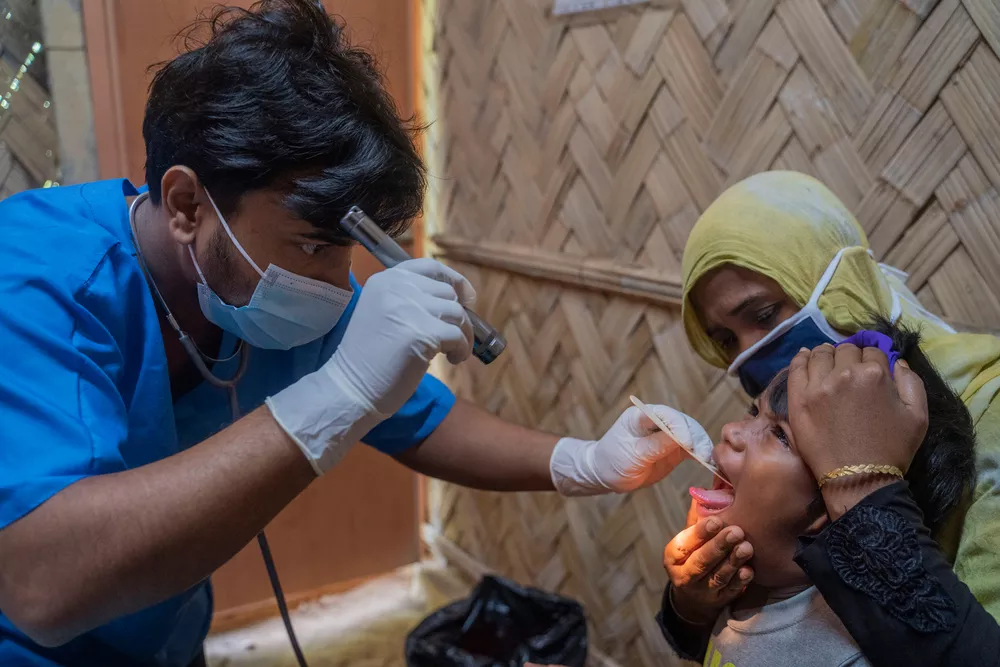 Rohingya: Patientin Tayeba Begum