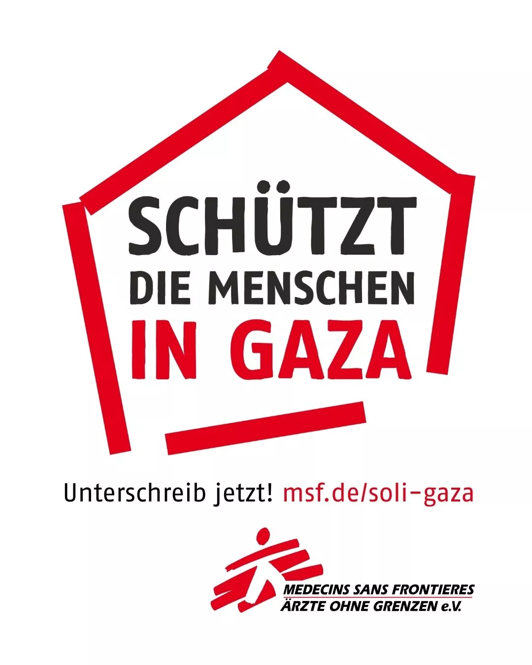 Schützt die Menschen in Gaza!