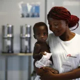 Unsere Hilfe in der Säuglingsversorgung in Sierra Leone.