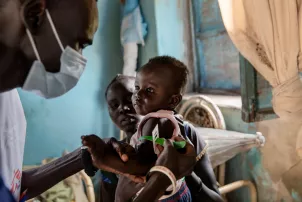 Saisonale Malaria-Chemoprophylaxe (SMC) in Aweil