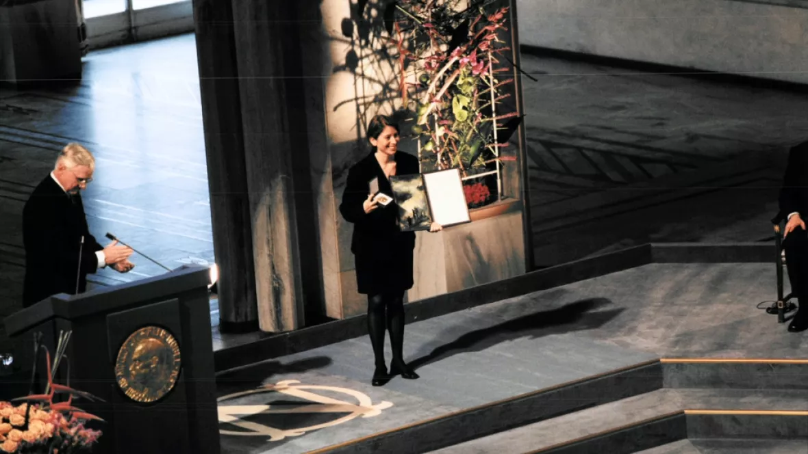 Zeremonie zur Vergabe Friedensnobelpreis Ärzte ohne Grenzen