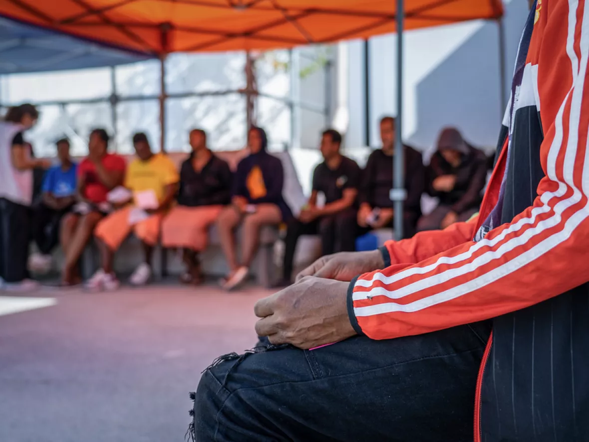 Zugangszentrum in Zervou, Samos