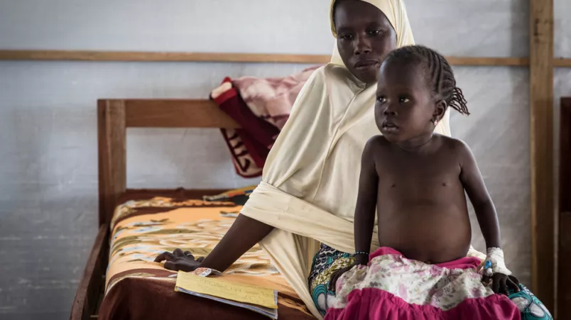 Mutter Kind Hepatitis-E-Epidemie Ngala