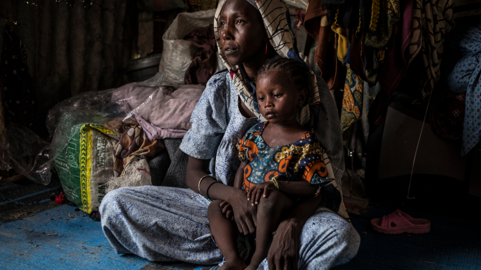 Frau Flucht Boko Haram Lager