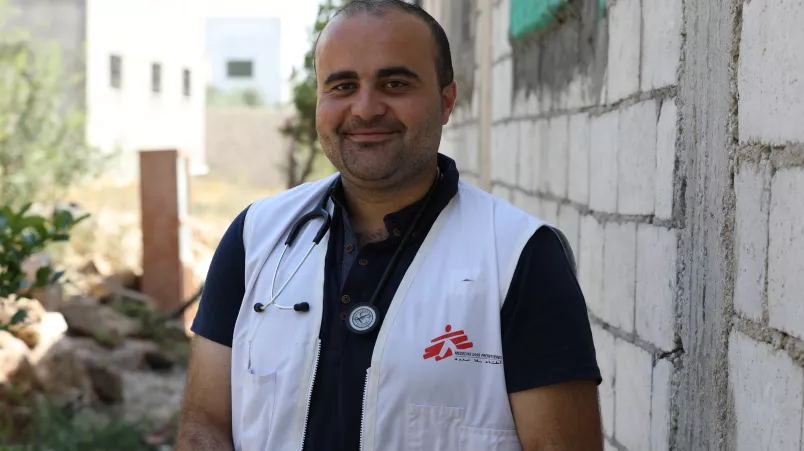 Ärzte ohne Grenzen Jordanien Syrien Hausbesuch bei chronisch kranken Flüchtlingen Fotoreportage