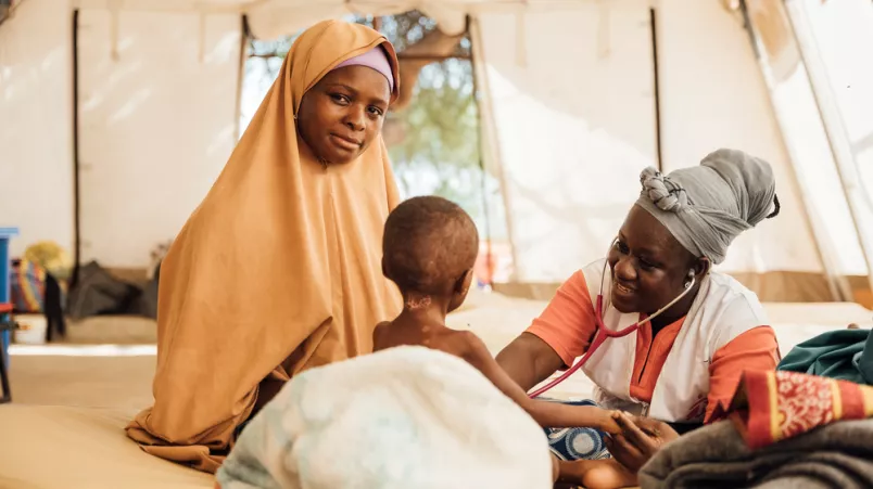 In Nigeria haben unsere Teams in diesem Jahr so viele mangelernährte Kinder behandelt, wie noch nie. 