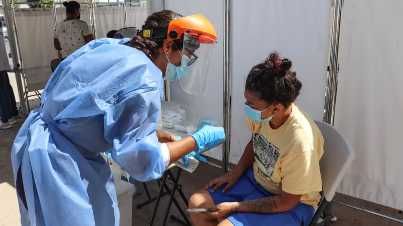 Die humanitäre Lage für geflüchtete Menschen in Mexiko ist katastrophal.