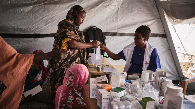 Sudanesische Geflüchtete in Renk, Südsudan