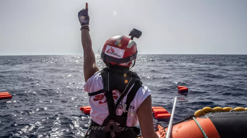 Poster Seenotrettung 