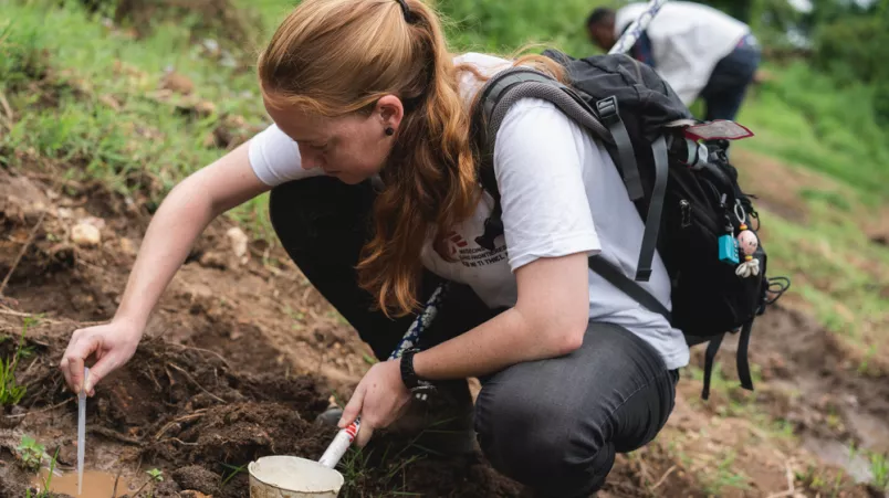 Äthiopien Gambella Malaria Studie Moskitos