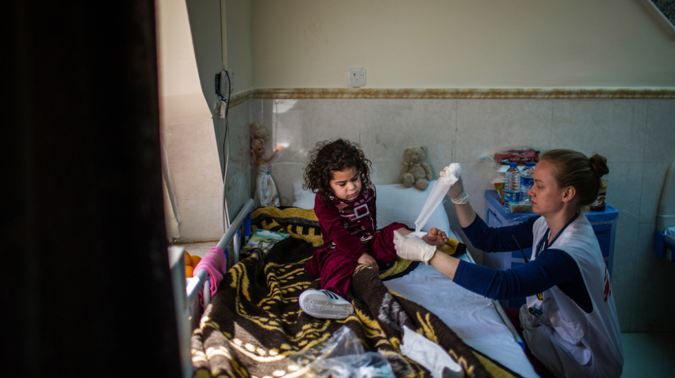 Ärzte ohne Grenzen unser Jahresrückblick 2017 Irak
