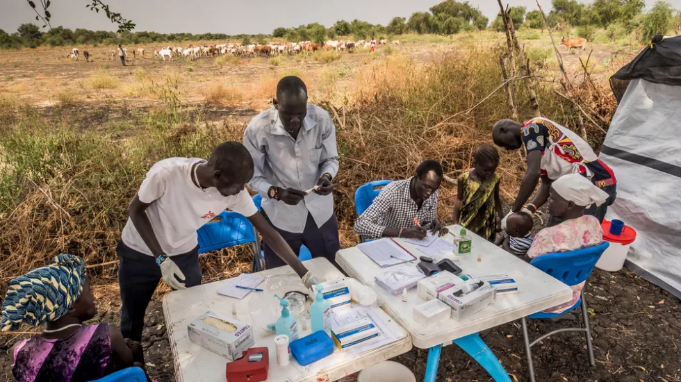 Mobile Klinik Südsudan Flucht Gewalt Mobile Klinik Südsudan Flucht Gewalt