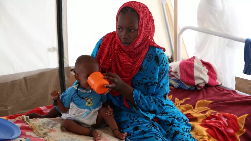 Tschad Mangelernährung Trockenzeit N'Djamena Trockenzeit Tschad Mangelernährung Trockenzeit N'Djamena Trockenzeit