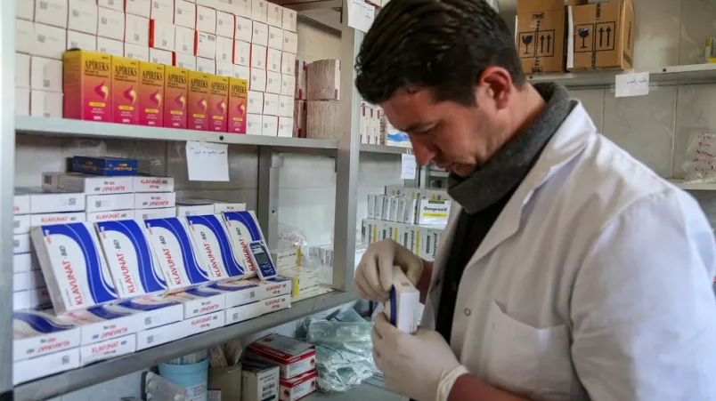 Ärzte ohne Grenzen Syrien Aleppo Al Bab sechs Jahre Krieg Hilfe Front