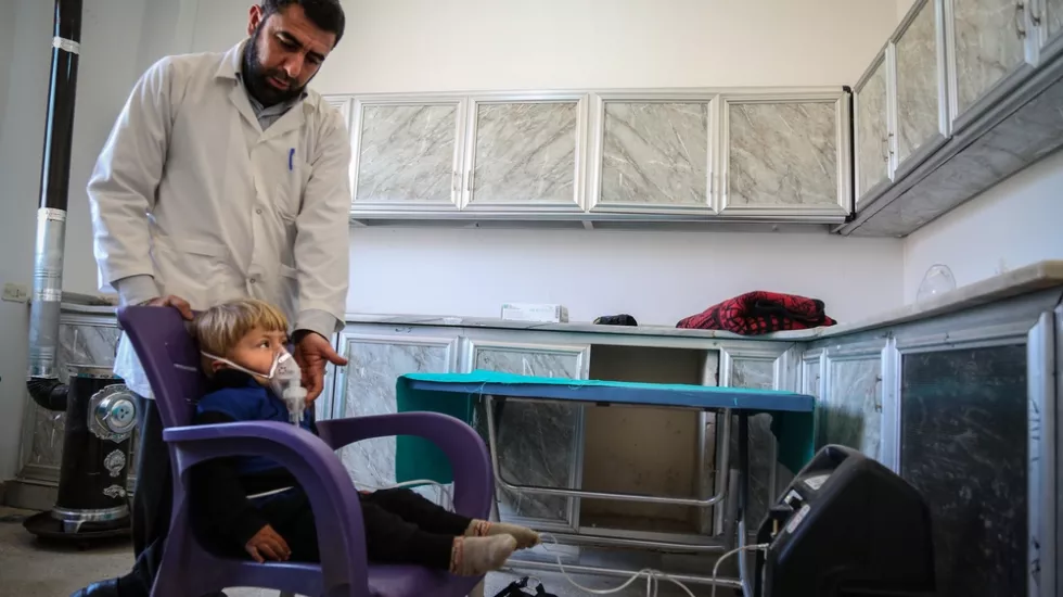 Ärzte ohne Grenzen Syrien Aleppo Al Bab sechs Jahre Krieg Hilfe Front Ärzte ohne Grenzen Syrien Aleppo Al Bab sechs Jahre Krieg Hilfe Front