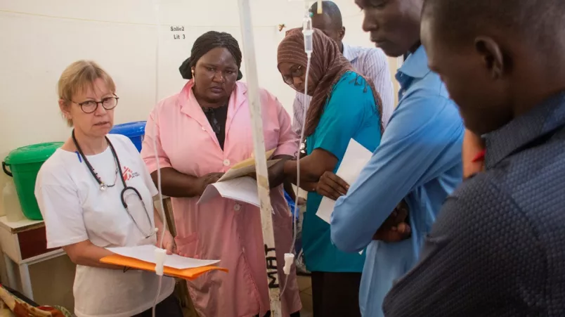 Ärzte ohne Grenzen Tschad Hepatitis E Ausbruch Fotoreportage