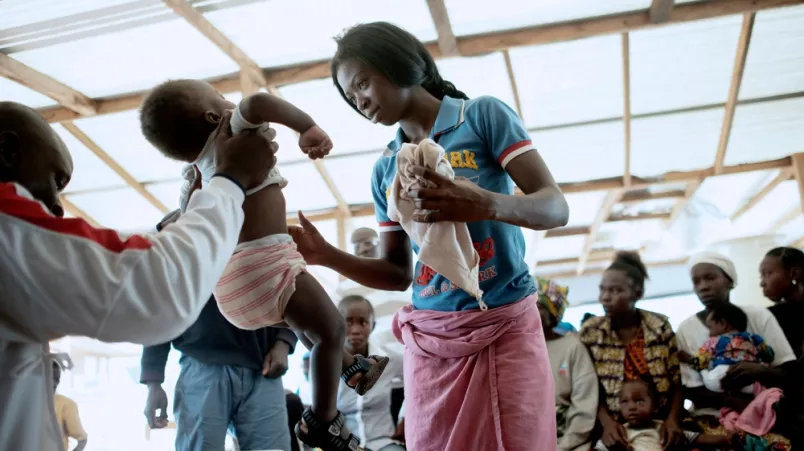 Ärzte ohne Grenzen in Zentralafrikanische Republik Mpoko Klinik