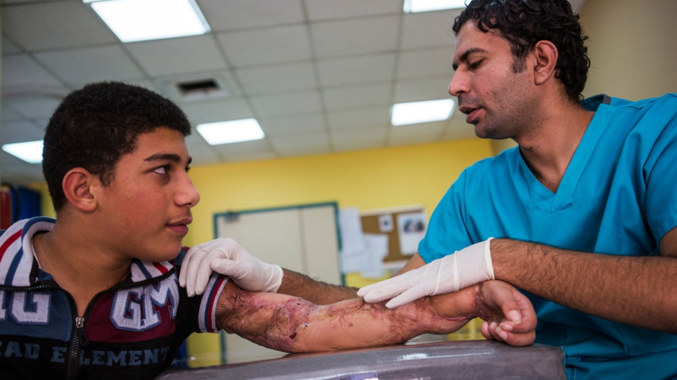 Hunderte Kriegsverletzte warten auf Behandlung in Spezialklinik in Amman