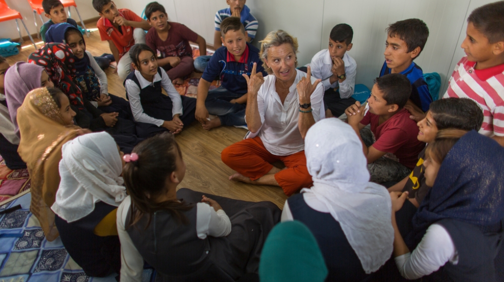 Irak, Flüchtlingslager Khanqin, psychologische Betreuung