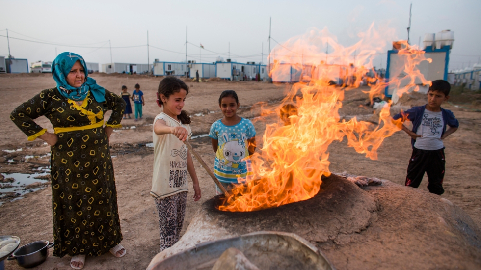 Irak, Flüchtlingslager, Kinder