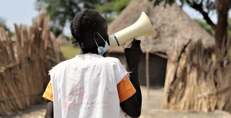 Mary Nyawang Maluoth im Südsudan