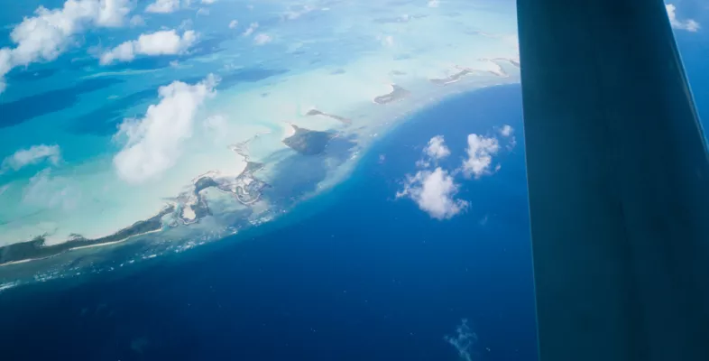 Kiribati: Der Inselstaat spürt die Auswirkungen der Klimakrise enorm.
