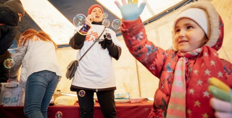 In Moldau helfen unsere Mitarbeiter*innen ukrainischen Geflüchteten.