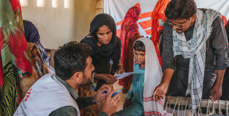 Malaria und Mangelernährung in der Provinz Sindh, Pakistan