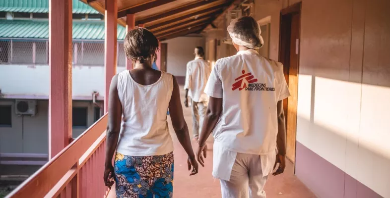 Unsere Entbindungsklinik in Bangui, Zentralafrikanische Republik